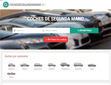 Tablet Screenshot of cochesdesegundamano.net